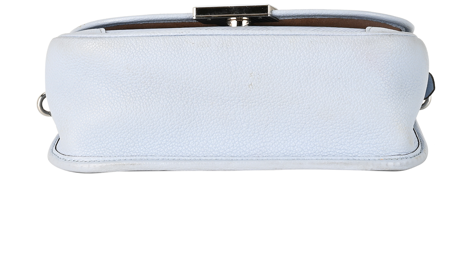 Buci Shoulder Bag, &pound;1,200, Handbags, Light Blue, Leather, Top view